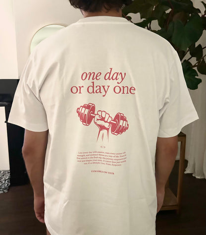 ANNIVERSARY TEE - ONE DAY OR DAY ONE