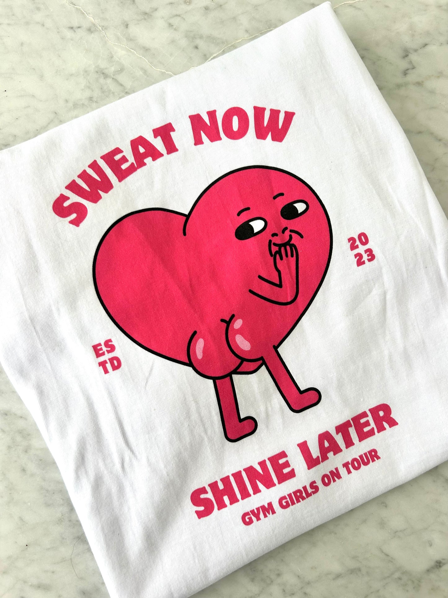 ANNIVERSARY TEE - SWEAT NOW SHINE LATER