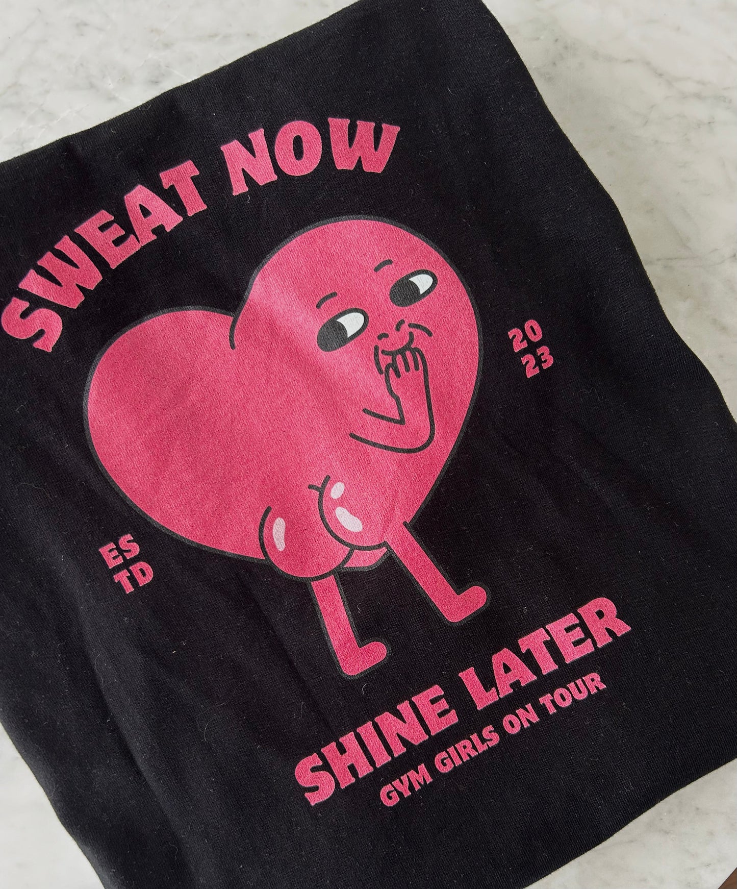 ANNIVERSARY TEE - SWEAT NOW SHINE LATER