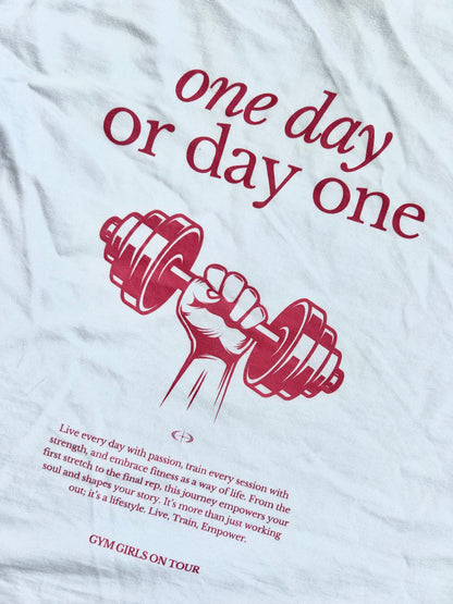 ANNIVERSARY TEE - ONE DAY OR DAY ONE